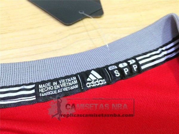 Camiseta Manga Corta Bulls Jordan Rojo
